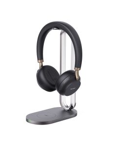 Yealink BH72 Teams Bluetooth Headset With Charging Stand, Black, USB-A