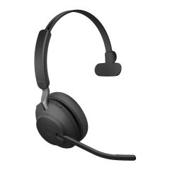 Jabra Evolve2 65 UC Mono Headset, USB-A, Black