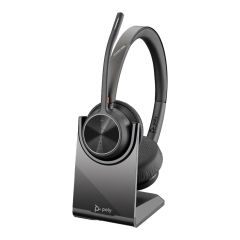 Plantronics/Poly Voyager 4320 UC Bluetooth Headset V4320 USB-C, With Charging Stand