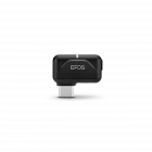 Image of EPOS BTD 800 **USB-C** Dongle showing the details and the EPOS logo.

