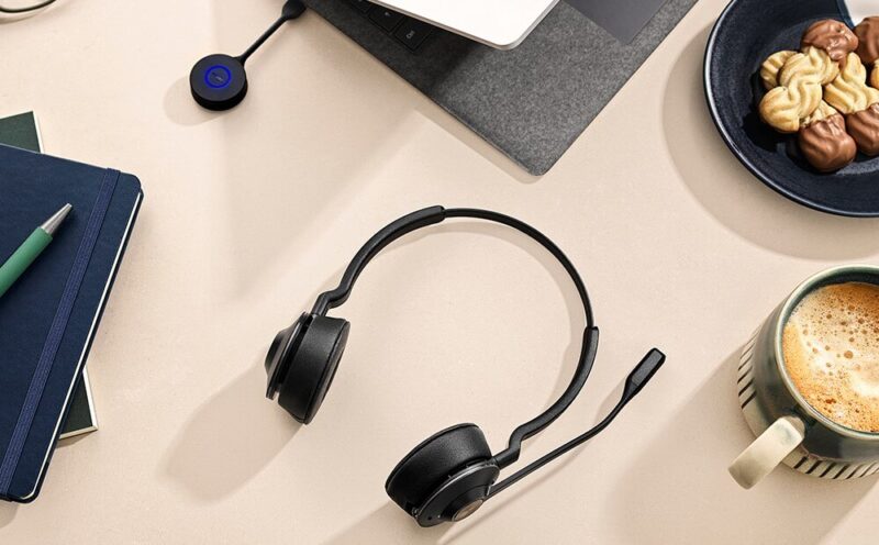 Image of work from home headset