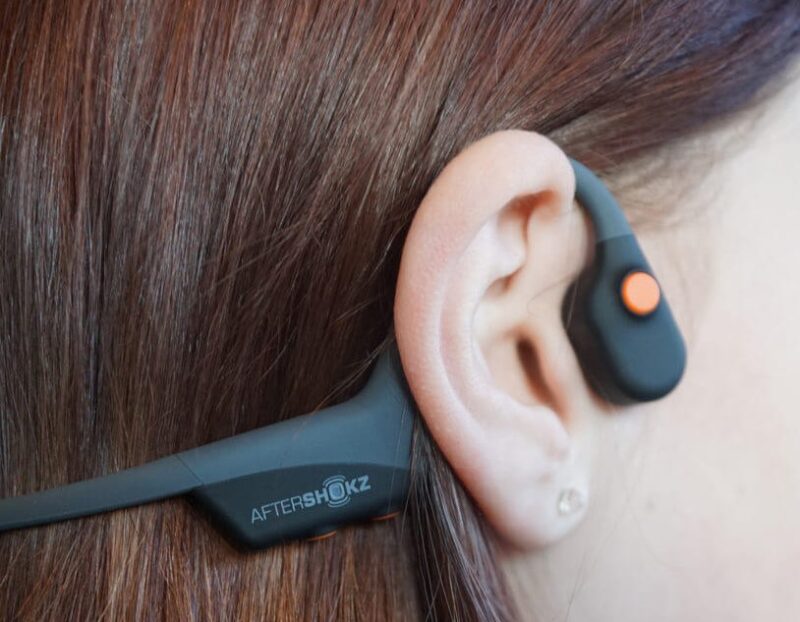 image of Aftershokz bone conduction headset